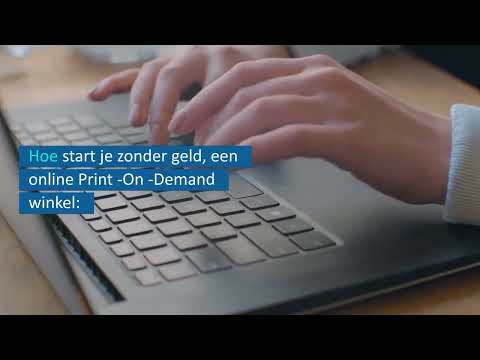 Hoe start je zonder geld, een online Print On Demand winkel?