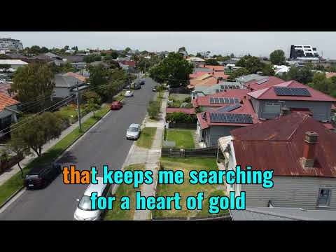 Heart Of Gold - Neil Young 4K Video Karaoke