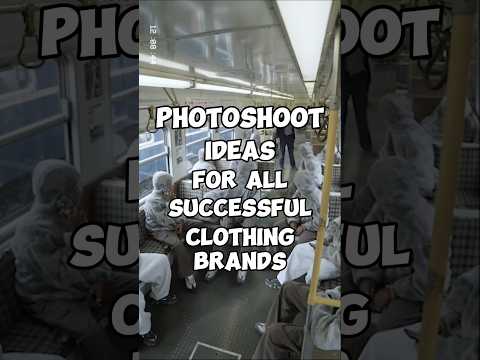 Photoshoot ideas that all clothing brand owners can take advantage of and use for their own content