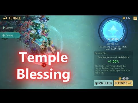 Sea of conquest : temple blessing