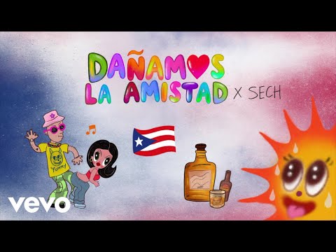 KAROL G, Sech - Dañamos La Amistad (Visualizer)