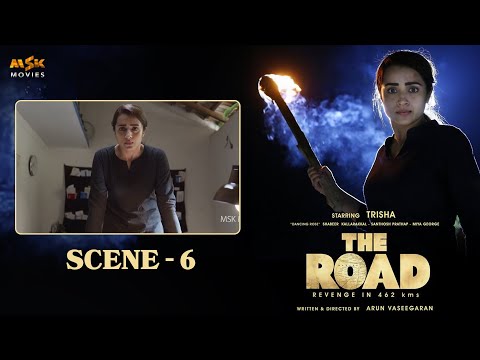 Meera finds out the reason behind the accidents | Scene -6 | The Road | Trisha | Shabeer |MSK Movies