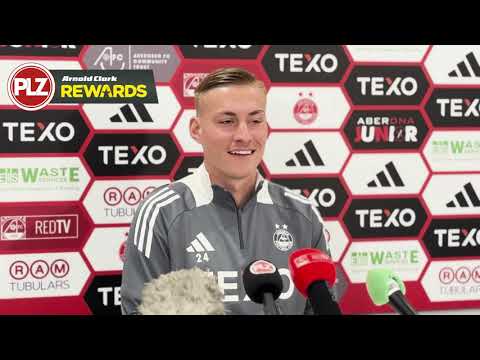 Kristers Tobers arrives at Aberdeen! | NEW SIGNING FIRST PRESS CONFERENCE