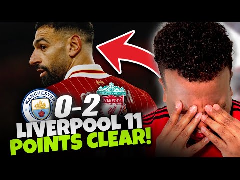 It's OVER. It’s Liverpool’s TITLE! 😡| Man City 0-2 Liverpool