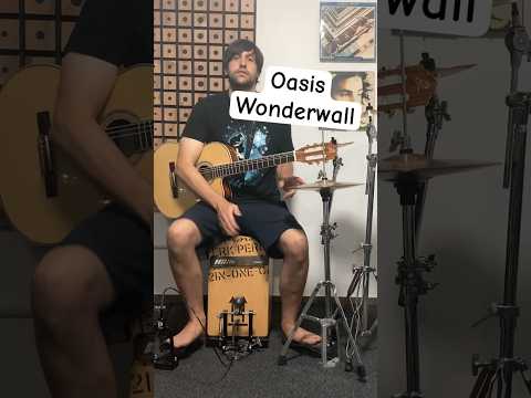 Oasis Wonderwall acoustic cover #acoustic #onemanband #acousticcover #oasis #wonderwall #oasiscover