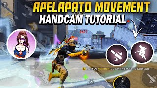 @ApelapatoGo Movement Trick Handcam Tutorial | Movement Speed Trick | Apelapato Trick | Free Fire