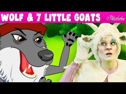 Wolf and Seven Little Goats + Wolf and Three Rabbits | سوتے وقت کی کہانیاں | Urdu Fairy Tales