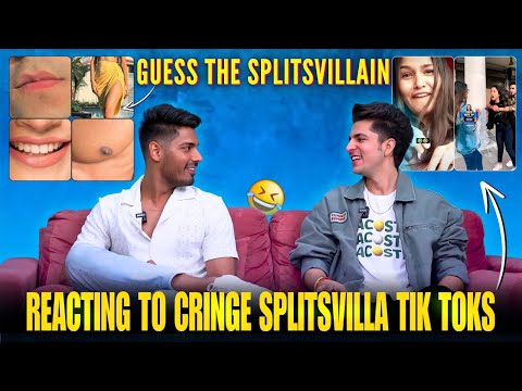 Reacting to CRINGE splitsvilla tiktoks ft Digvijay & Lakshay| @digvijay_rathee @justinDcruz8