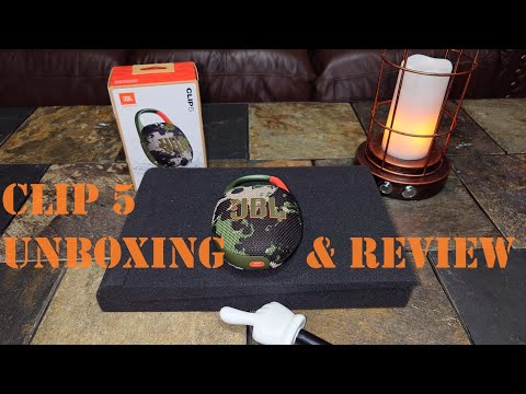 JBL Clip 5 Unboxing & Review. The Newest Clip in the Series now with Auracast