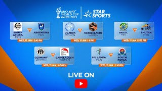 #KhoKhoWorldCup 2025 | FULL MATCH LIVE | WED, 15 JAN | #KKWC2025