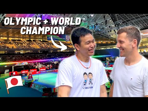 WORLD CHAMPIONSHIPS VLOG - Playing Badminton With The Worlds Best! 🏸