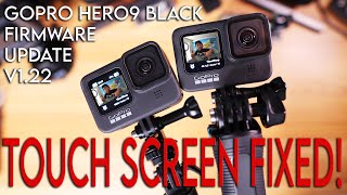 GoPro HERO9 Black Firmware Update v1.22 | Touch Screen Finally Fixed! | e45