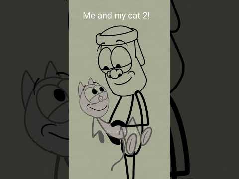 Me and my cat 2! (4k memes) #shorts