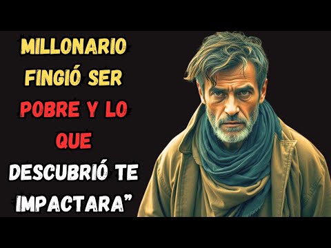 “Fingió ser pobre para descubrir.......#reflexión  #HistoriasImpactantes #Millonario