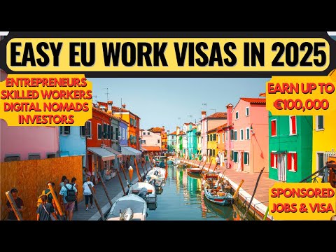 5 Easiest Countries to Get a Work Visa | Moving to Europe | Europe Work Visa | Dream Canada