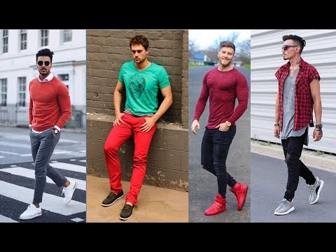 How To Wear Red For Men