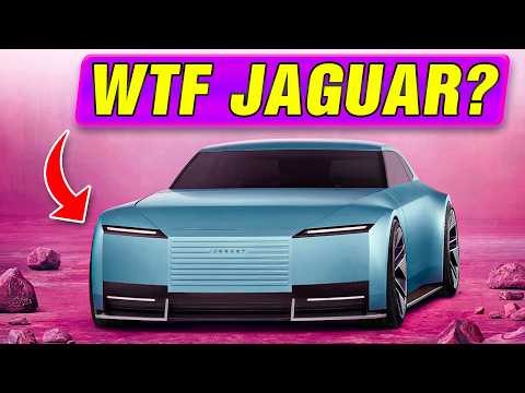 Jaguar's Rebrand is a Disaster | Worst Looking Jaguar Ever Made | Type 00