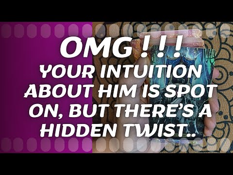 ❗Your Intuition About Him Is Spot On, But There’s a Hidden Twist! 💖✨