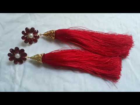 How TO Make Party Wear Tazal AT Home DIY. Jewelry By Hooria Style