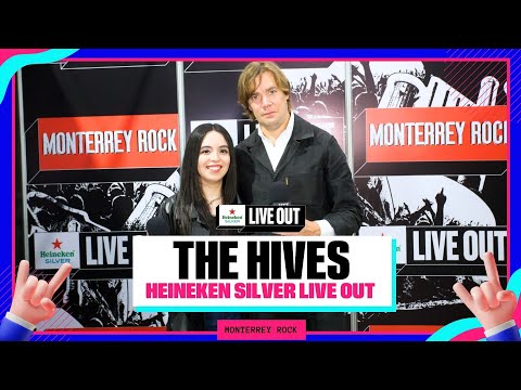 Entrevista con PELLE ALMQVIST de The HIVES en HEINEKEN SILVER LIVE OUT 2024