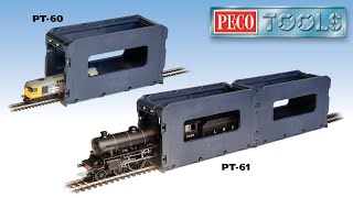 PECO TOOLS Flexi Loco Lift - the essential multi-gauge accessory for all modellers!