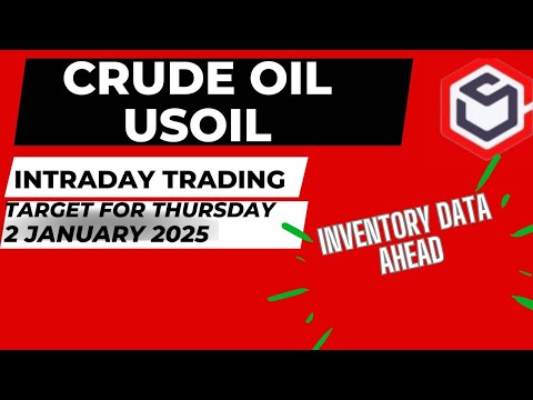 Crude Oil Trading | Crude Oil Prediction for Today Thursday 2 January 2025