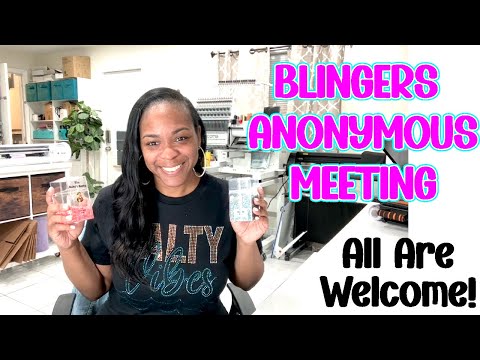 BLINGERS ANONYMOUS | Let's Make a Hotfix Rhinestone Shirt | Key Fob | Buy-In