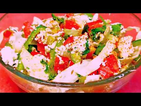 How to Make Paneer Salad for Weight Loss? Cottage Cheese Salad Recipe | Healthy Cottage Cheese Salad