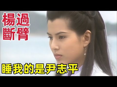 楊過斷臂，小龍女得知睡了自己的是尹志平，不是楊過，傷心欲絕【神鵰俠侶】古天樂、李若彤版，金庸武俠經典劇