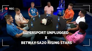 Roundtable with the Rising Stars of the Betway SA20 | SuperSport Unplugged