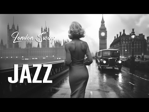 Retro London Swing 🎷 Beautiful Women, Iconic Cars & Big Band Jazz of the 1930s | A Nostalgic Ride