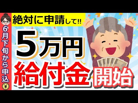 【6月下旬から開始！】政府から5万円支給！年金受給者も対象の調整給付金とは？対象者・申請方法を解説！【定額減税/補足給付金】