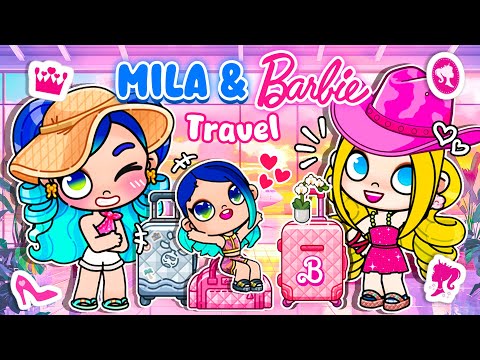 MILA & BARBIE – A Dream Vacation… or a Complete Mess?! 😵🏝️ Avatar World 💕🏡 | PAZU