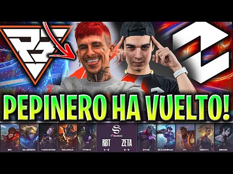 PEPINERO VUELVE AL COMPETITIVO!😱 - RBT vs ZETA RESUMEN SUPERLIGA DOMINO'S INVIERNO 2025 LVP