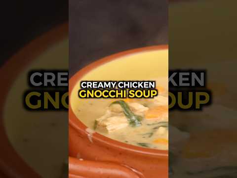 Creamy Chicken Gnocchi Soup Recipe