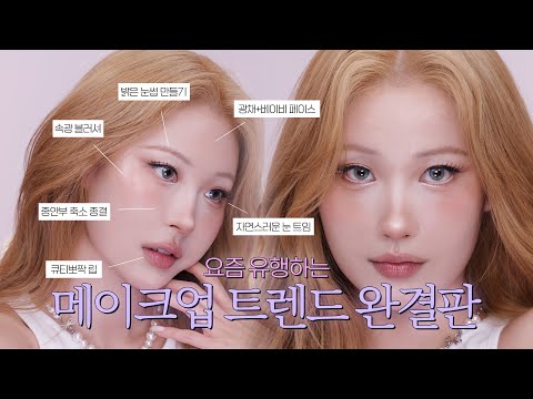 요즘 유행하는 메이크업 제대로 말아주는 팁팁팁 모음✨ | 중안부 종결, 속광 블러셔, 베이비 페이스 만들기💓 l 이사배(RISABAE Makeup)