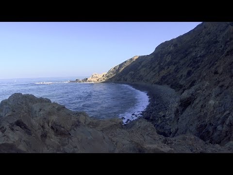 Ocean Cliff - Relaxing Video w/Natural Sounds -Yoga, Calm, Stress relief, Peace, Focus, Meditation