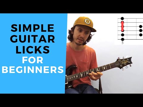 Minor Pentatonic Scale Guitar Lesson For Beginners + Simple Licks