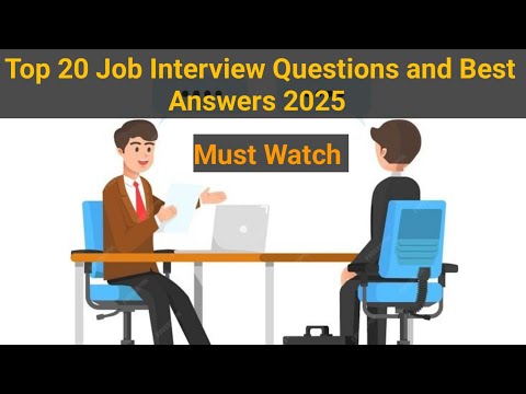 Top 20 Job Interview Questions and Best Answers - English Speaking Conversation#jobs