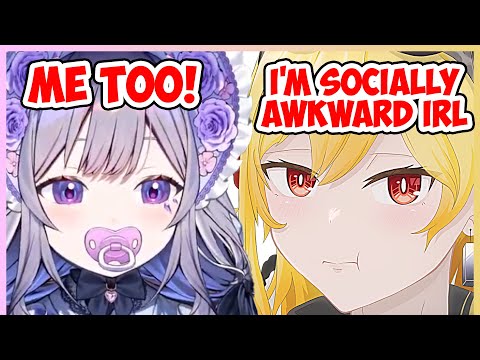 Kaela tells Biboo about how socially awkward she is IRL [Grindstone/HololiveEN]