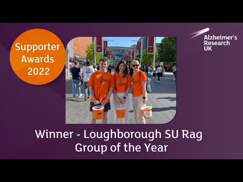 Loughborough Student Union Rag | Winner of Group of the Year Award | Supporter Awards 2022