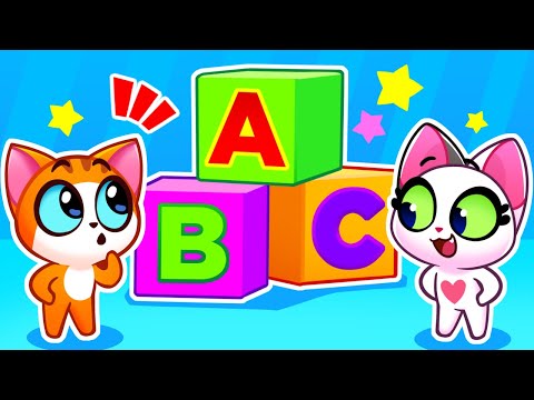 Learn the Alphabet with Kittens 👩‍🏫 ABC Song 🍎 Educational Kids Cartoons and Stories 😻 Purr-Purr