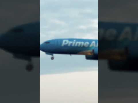 Aterrizaje violento de Prime Air Barcelona #youtubeshorts #shorts #short #planespotting #aviation