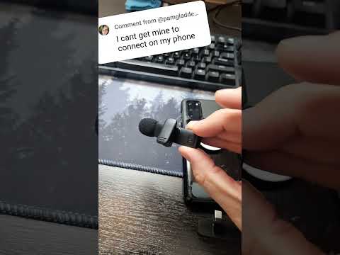 Here's a #short video of how to get this usb-c or even apple version mic to connect to your phone