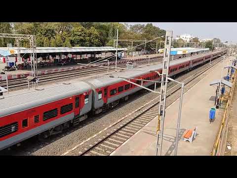 12648 New LHB Fied : Kongu Express at 110 kmp/h | 12648 कोंगु एक्स्प्रेस 110 किमी घंटे की रफ्तार से