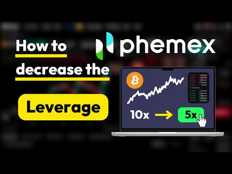 How to decrease the Leverage on Phemex ✅ Reduce Leverage Phemex Tutorial