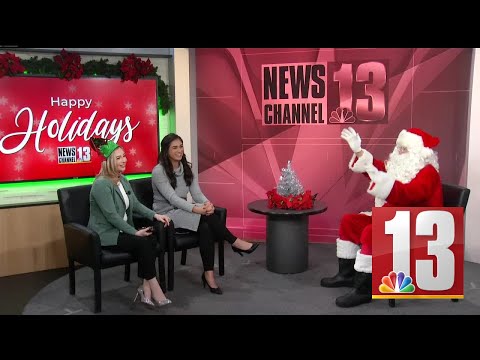 Santa Claus stops by NewsChannel 13