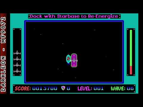 Galactic Battle © 1990 Brian Goble - PC DOS - Gameplay