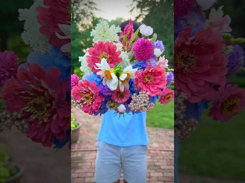 The BEST Summer Garden Flower Bouquet!