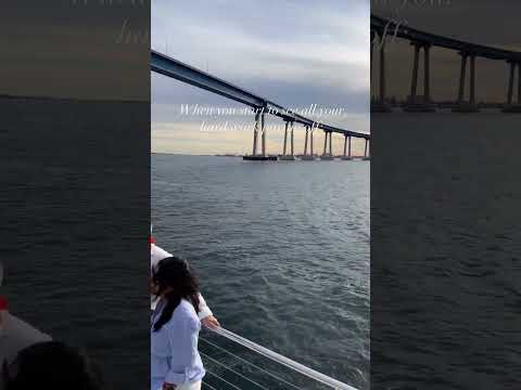 Sailing Under The Coronado Bridge On A Party Yacht 🛥️